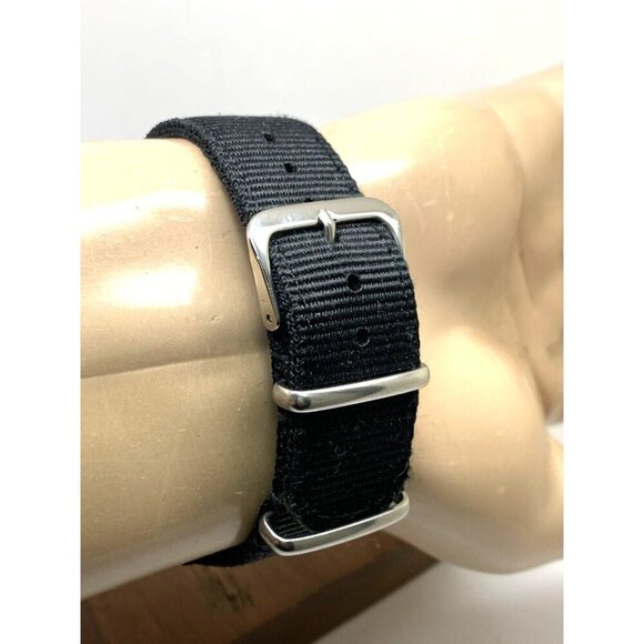 Croton 1878 Mens Watch Vintage 973001 Swiss Mechanical Chronograph Reverse Panda - Picture 11 of 15